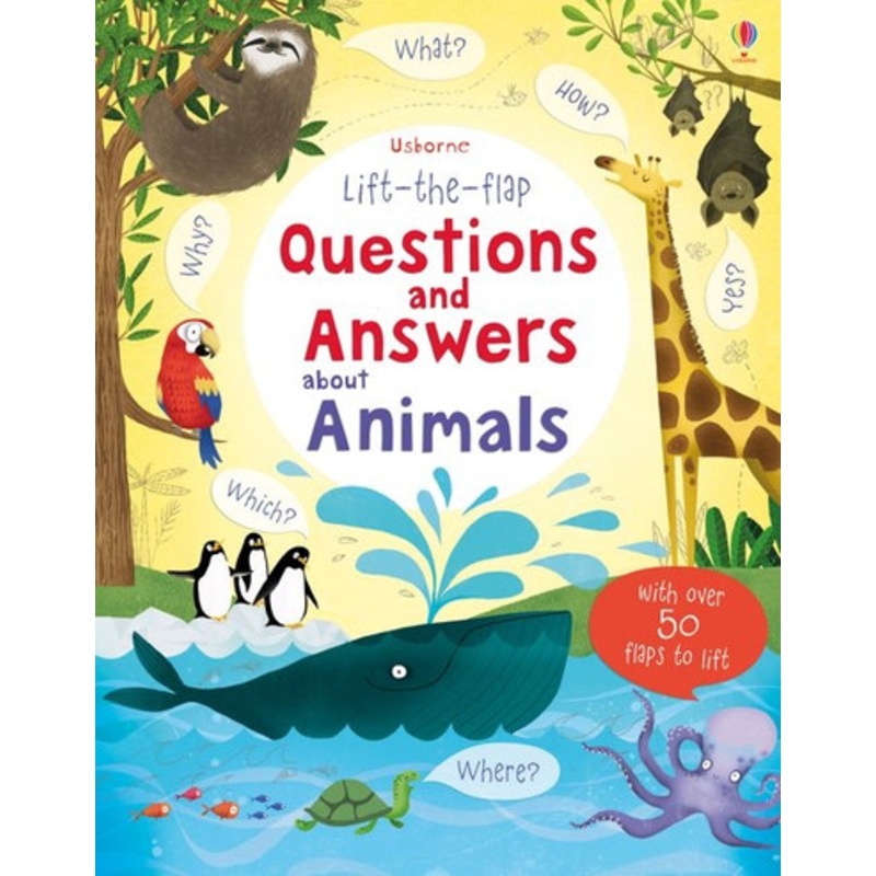 Usborne – Lift-the-Flap Questions and Answers About Animals
