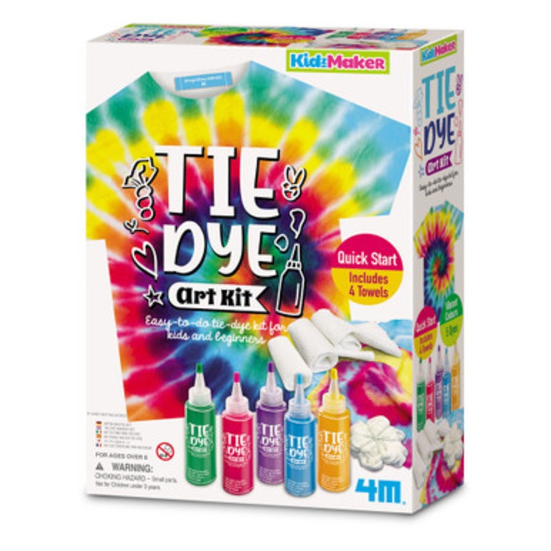 4M – KidzMaker – Tie Dye Art Kit