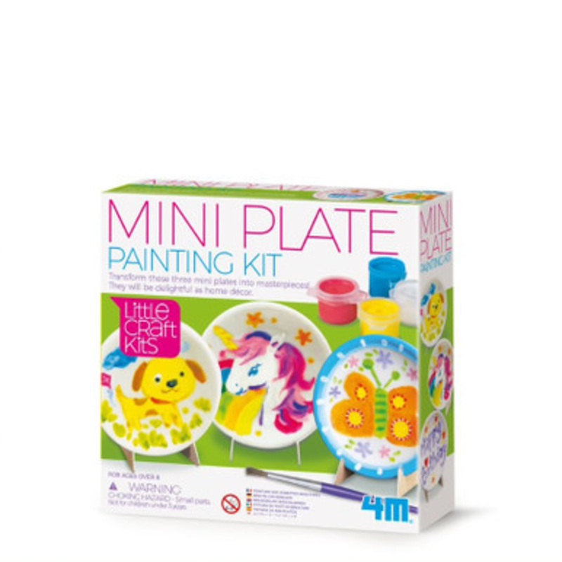 4M – Little Craft – Mini Plate Painting Kit