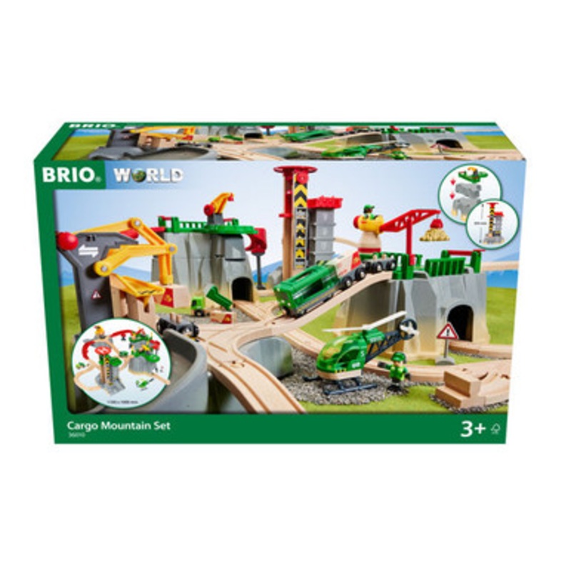 BRIO – Cargo Mountain Set 32 Pieces