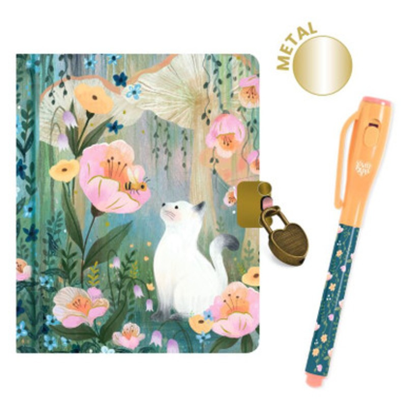 Djeco – Kendra Little Secret Notebook with Magic Pen