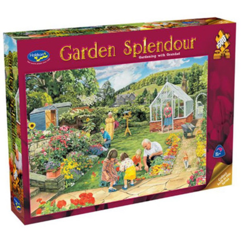 Holdson 1500pc – Gardening with Grandad Puzzle