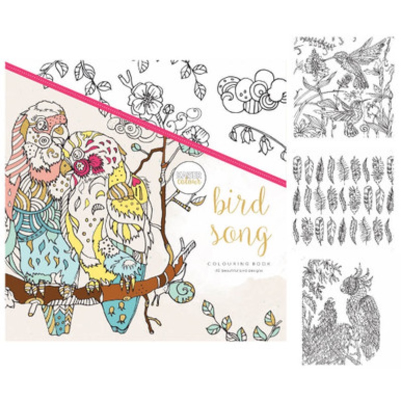 Kaisercolour – Colouring Book – Birdsong