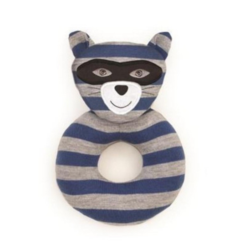 Organic Farm Buddies- Robbie Raccoon Rattle
