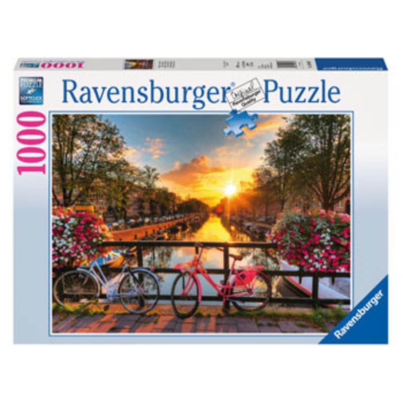 Ravensburger 1000pc – Bicycles In Amsterdam Puzzle
