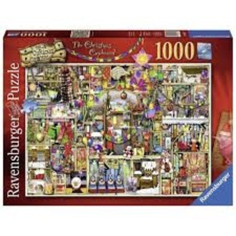 Ravensburger 1000pc – Christmas Cupboard – by Colin Thompson