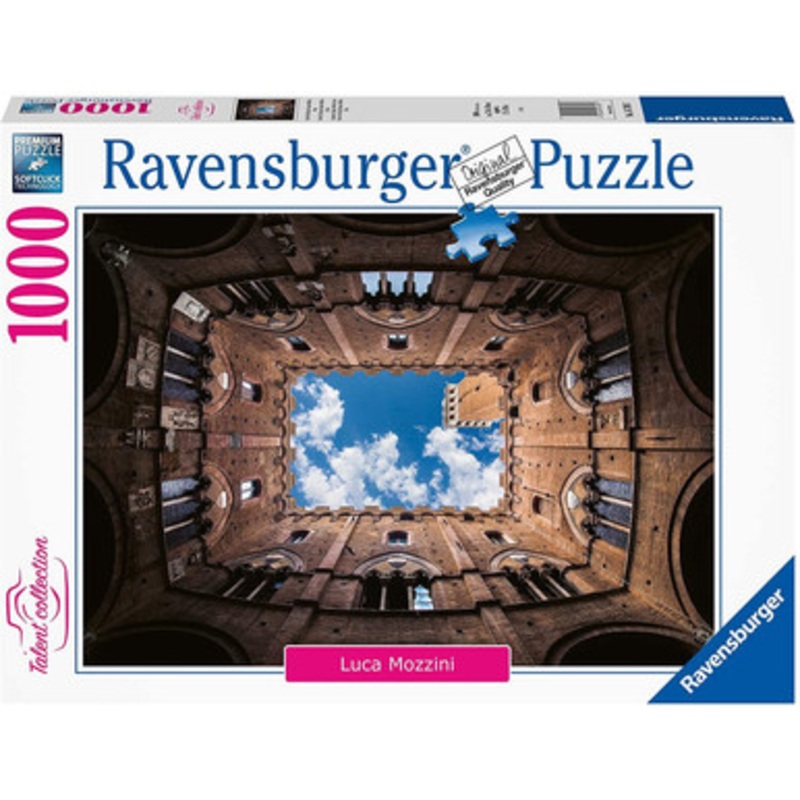 Ravensburger 1000pc – Courtyard Palazzo Pubblico, Siena Puzzle