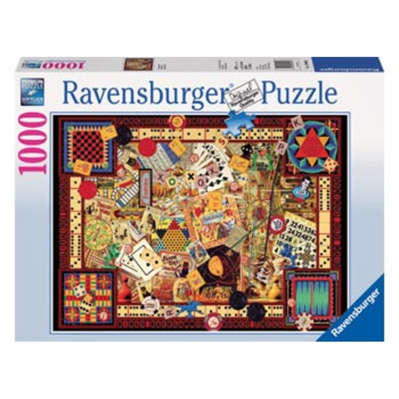 Ravensburger 1000pc – Vintage Games Puzzle