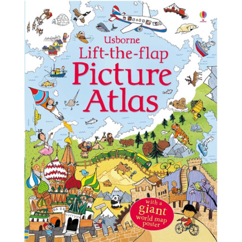 Usborne – Lift-the-flap Picture Atlas