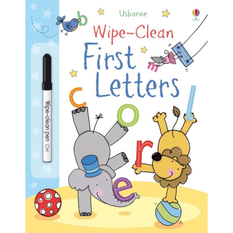 Usborne Wipe-Clean First Letters