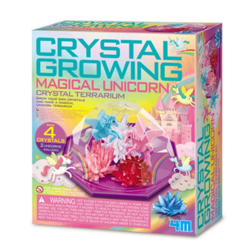 4M – Crystal Growing – Magical Unicorn Crystal Terrarium