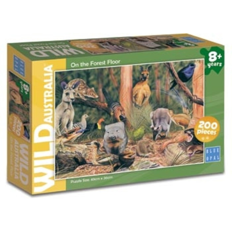 Blue Opal 200pc – On The Forest Floor 200pc Puzzle