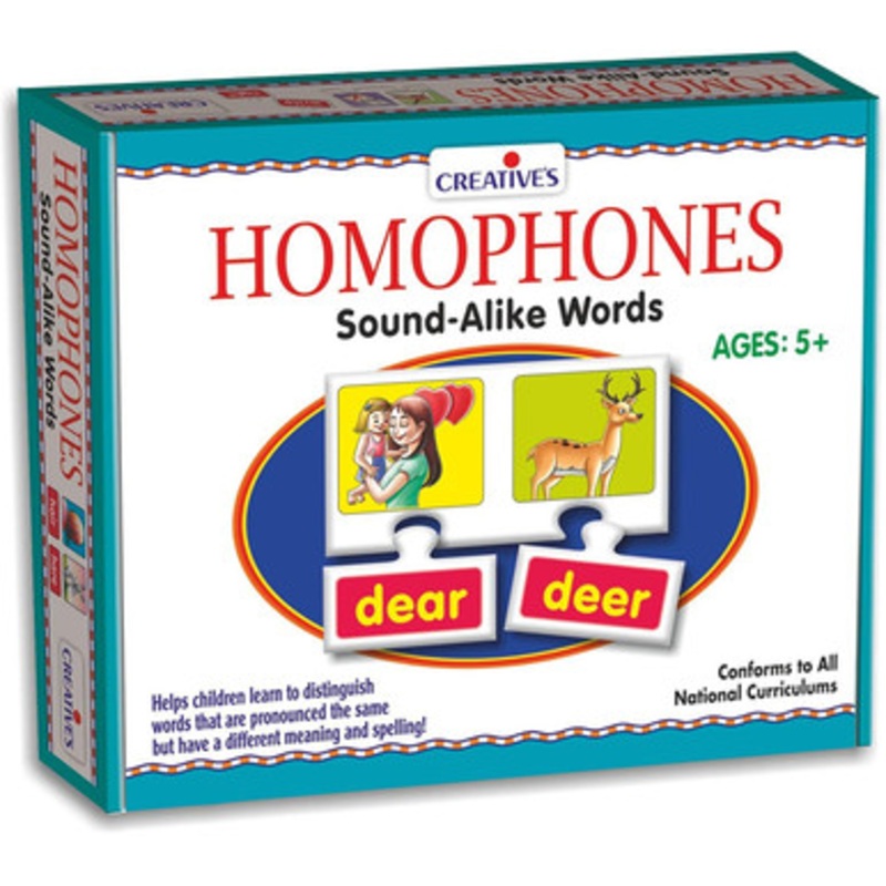 Creative’s – Learning to Read – Homophones