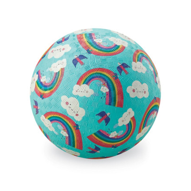 Crocodile Creek 5 Playground Ball – Rainbow Dreams 5 Inch