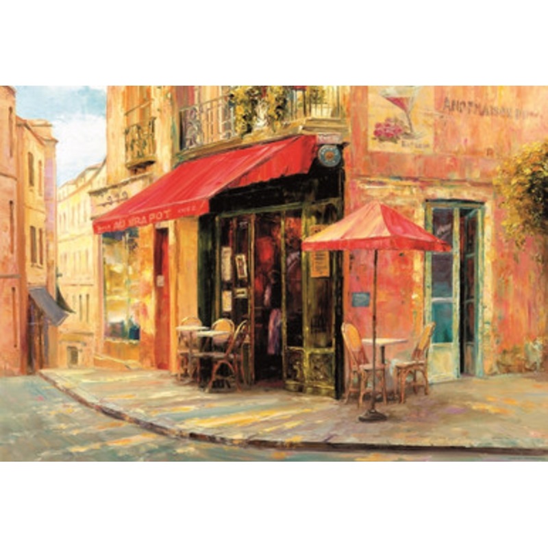 Educa 1500pc – Hillside Cafe, Haixia Liu Puzzle