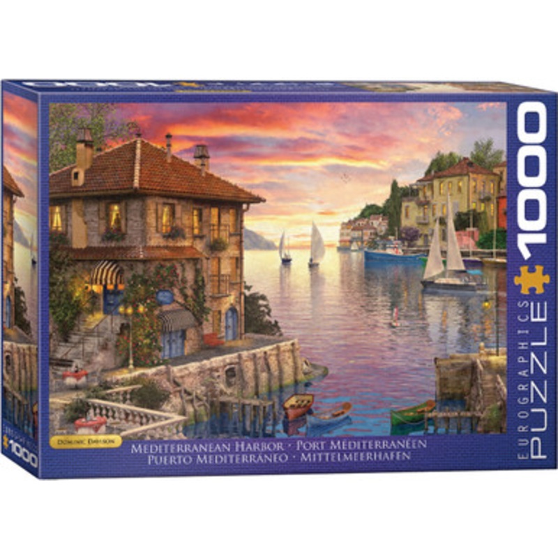 Eurographics 1000pc – Mediterranean Harbour Puzzle