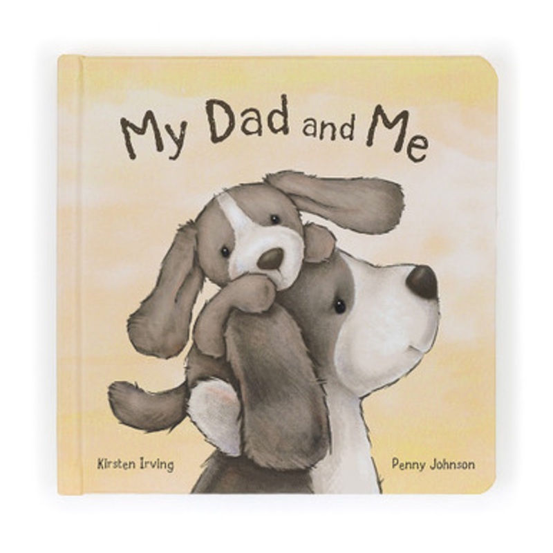 Jellycat – My Dad And Me Book (Bashful Fudge Puppy)