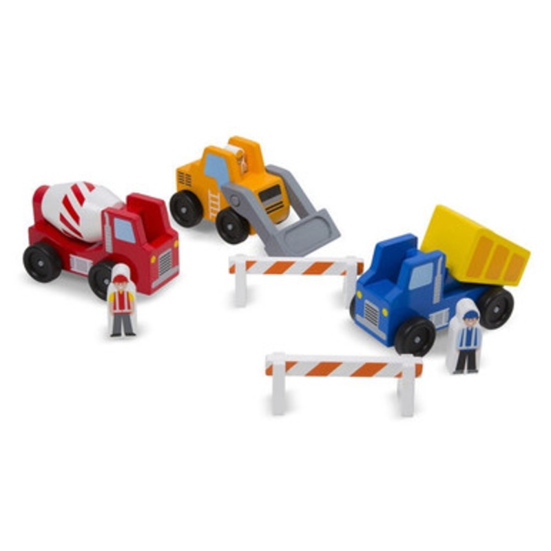 Melissa & Doug – Construction Vehicle Set