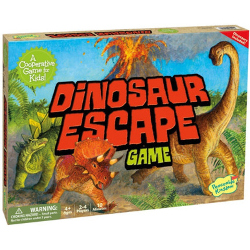 Peaceable Kingdom – Dinosaur Escape Cooperative Board Game