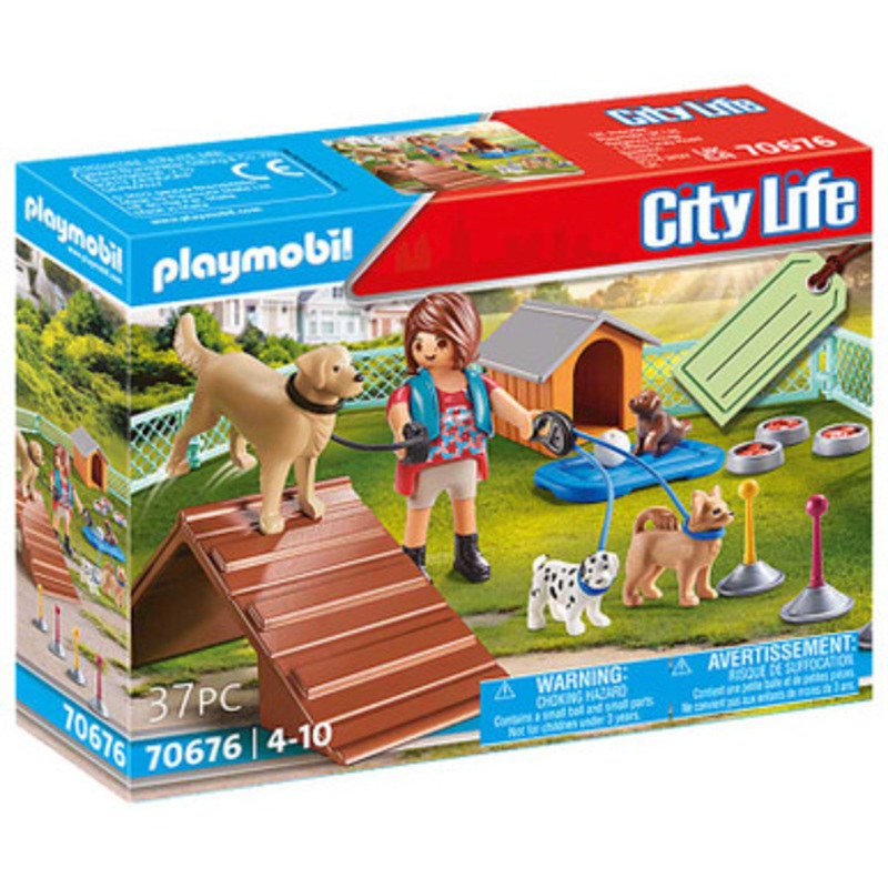 Playmobil City Life – Dog Trainer Gift Set 70676