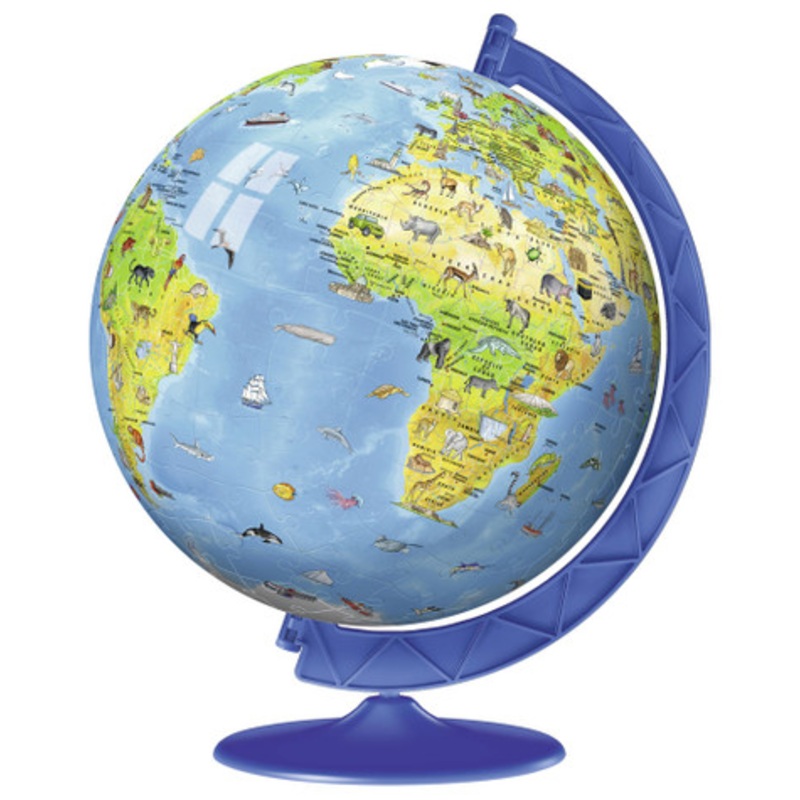 Ravensburger 180pc – Children’s Globe 3D Puzzleball
