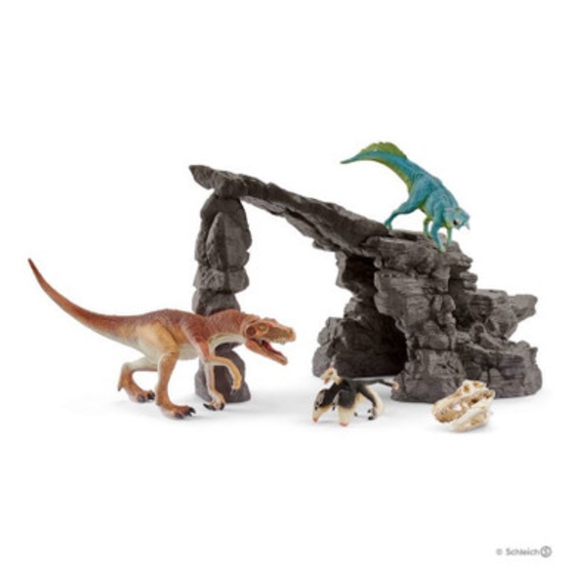 Schleich Dinosaurs – Dino Set with Cave 41461