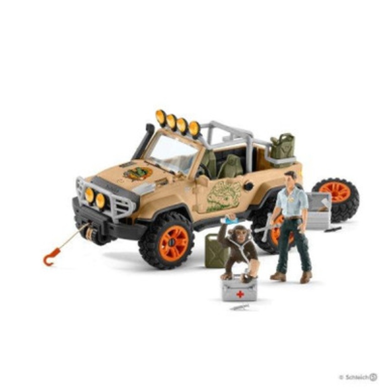 Schleich Wild Life – 4×4 Vehicle with Winch 42410