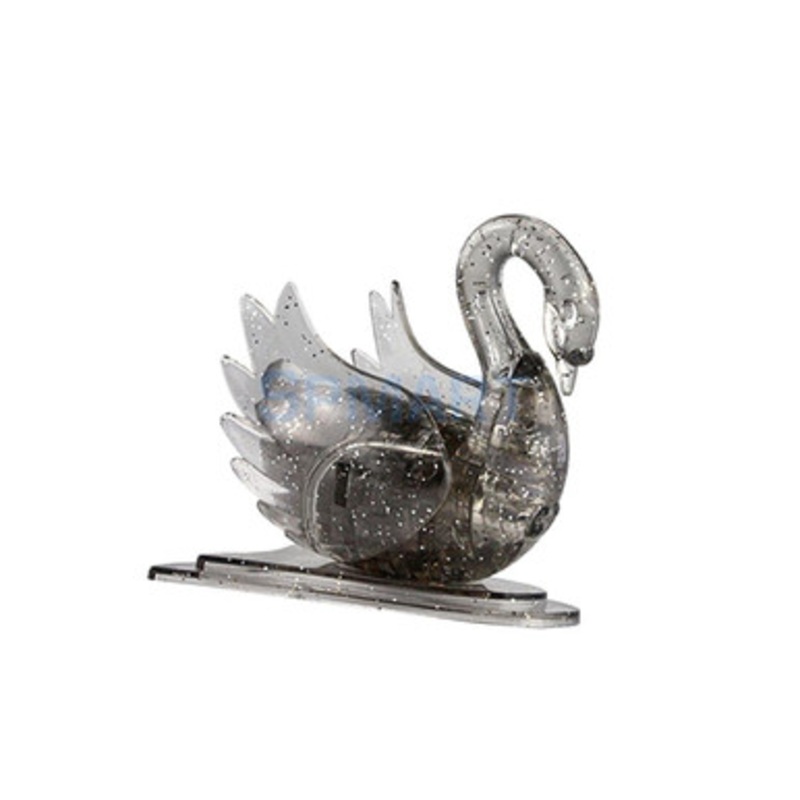 Crystal Puzzle 3D – Swan