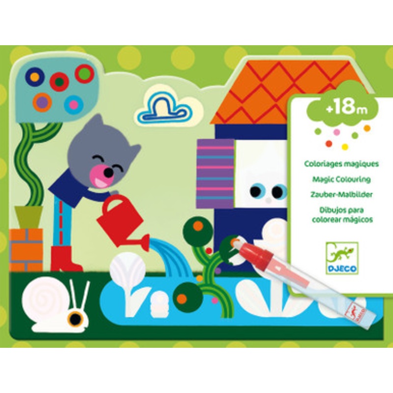 Djeco – Hidden in the Garden Water Colouring