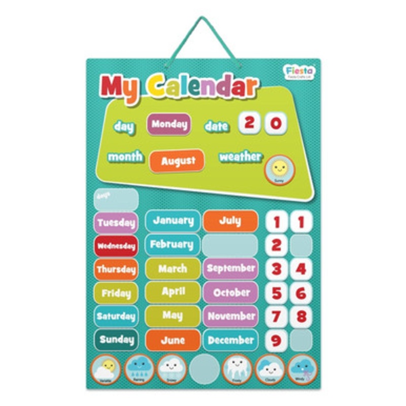 Fiesta Crafts – Magnetic My Calendar