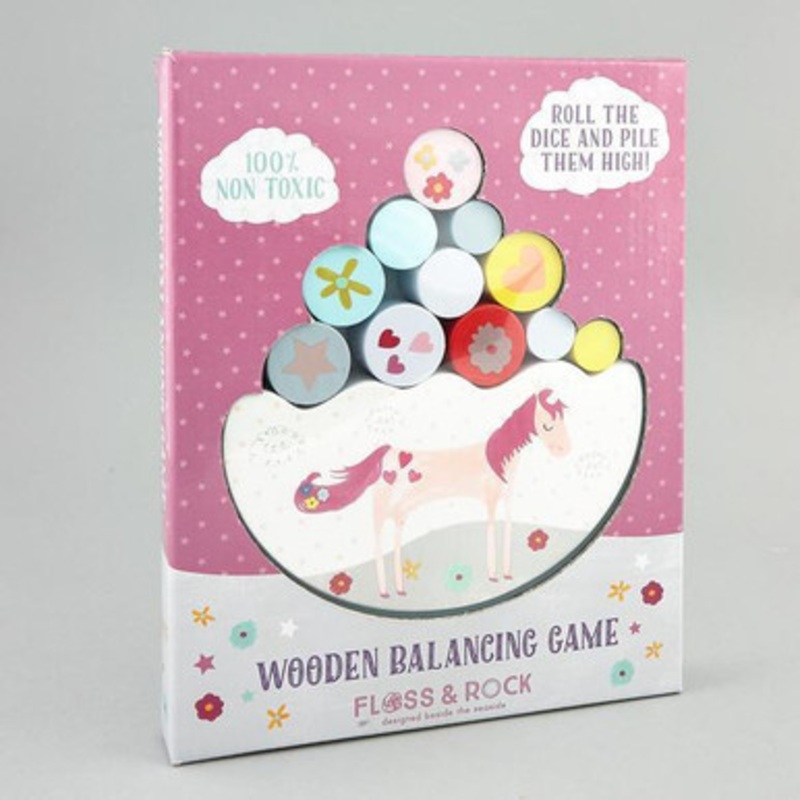 Floss & Rock – Wooden Balancing Game Unicorn