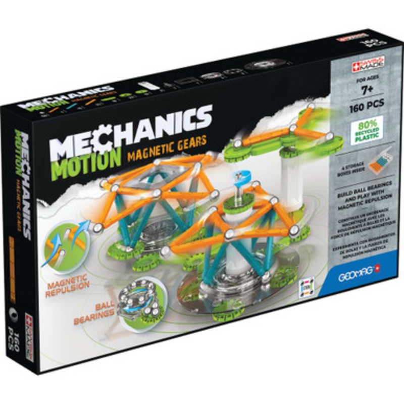 Geomag Mechanics Magnetic Motion – Magnetic Gears 160pc | 768