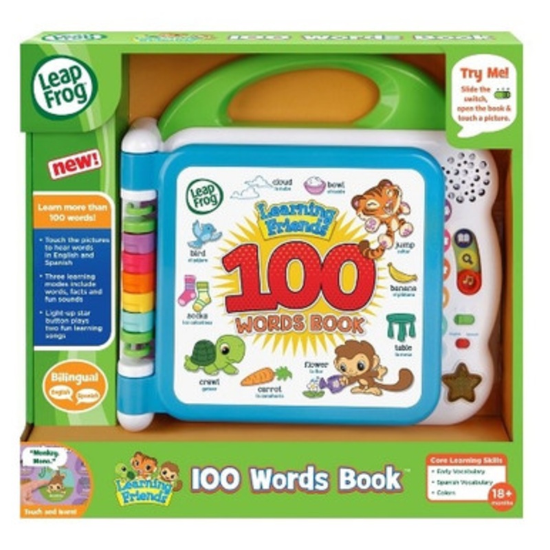 LeapFrog Learning Friends – 100 Words Book (English/French)