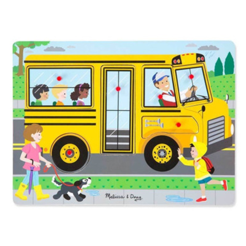 Melissa & Doug – The Wheels on the Bus Sound Puzzle