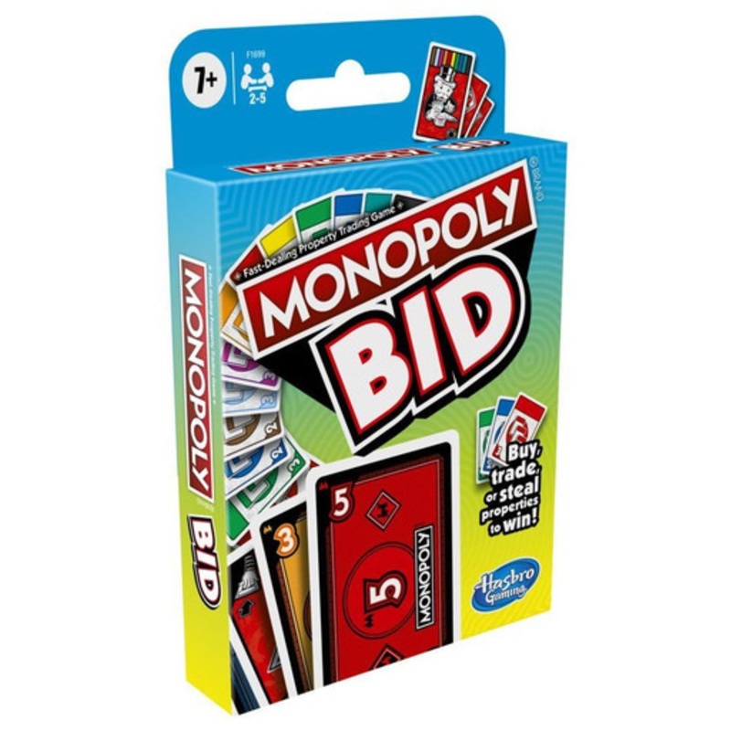 Monopoly Bid Card Game
