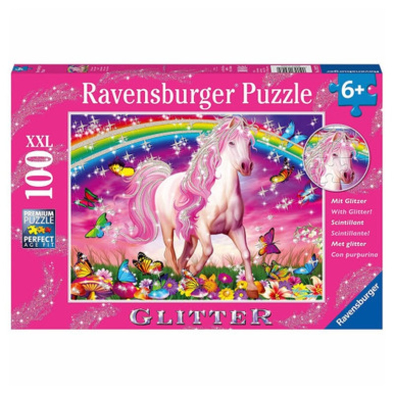 Ravensburger 100pc – Horse Dream Glitter Puzzle