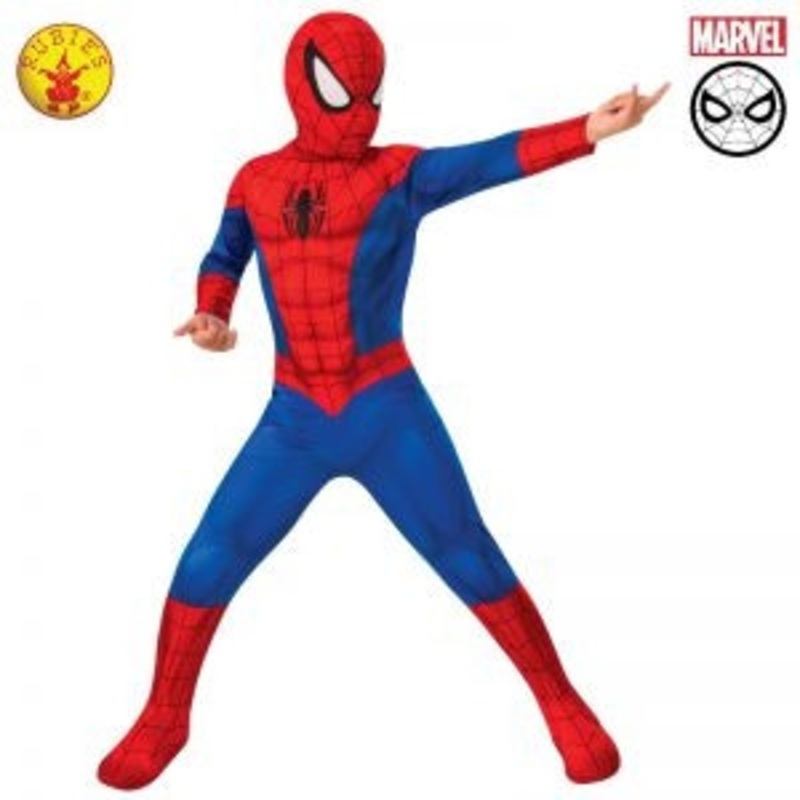 Rubie’s – Spiderman Costume Large 6-8-yrs  5360