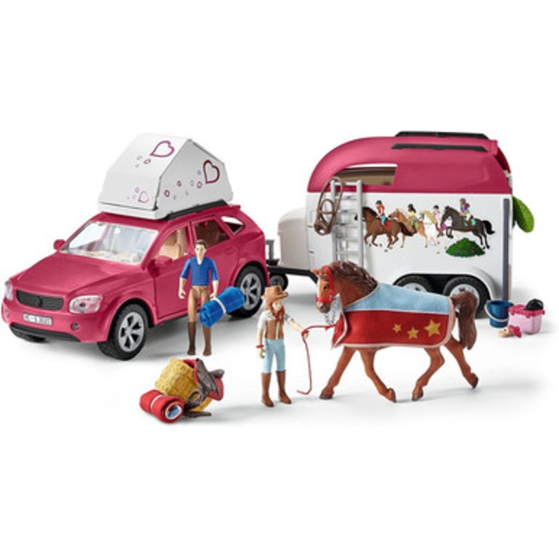 Schleich Horse Club – Horse Adventures with Car and Trailer 42535