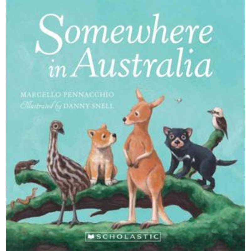 Somewhere in Australia Board Book