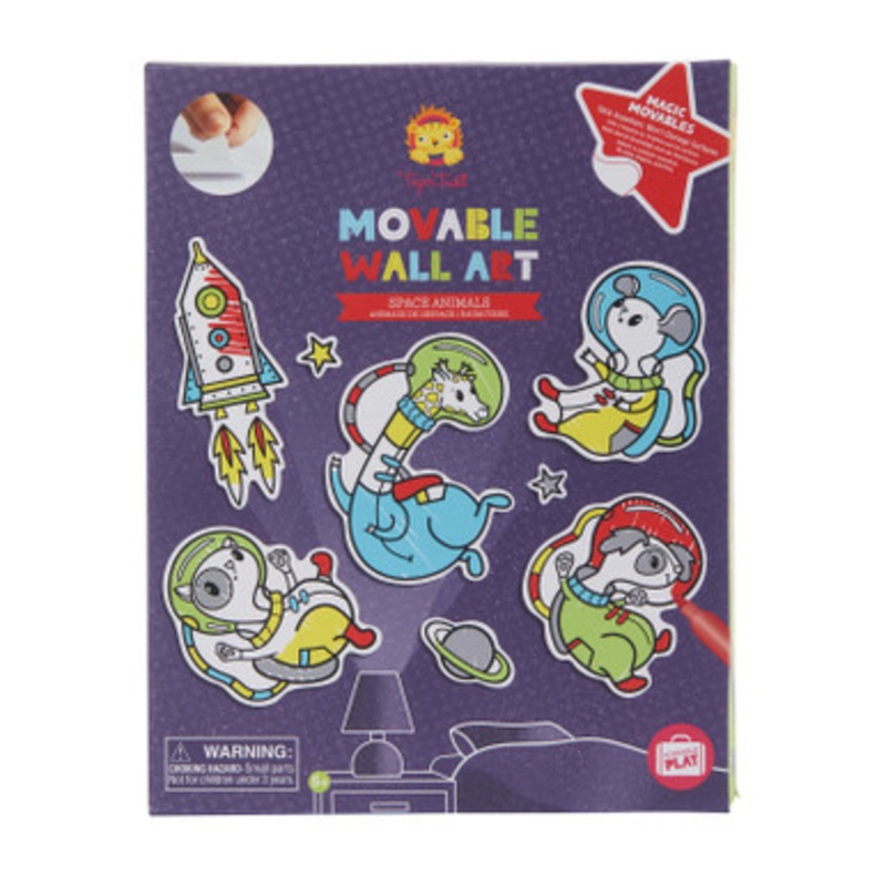 Tiger Tribe – Movable Wall Art – Space Animals