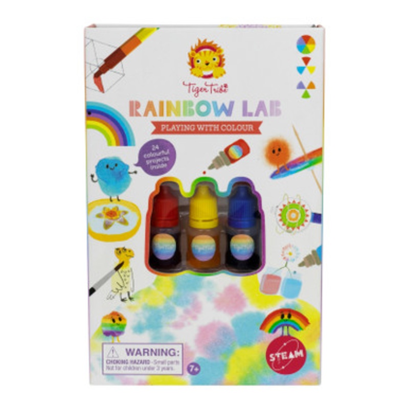 Tiger Tribe Rainbow Lab – Playing with Colour