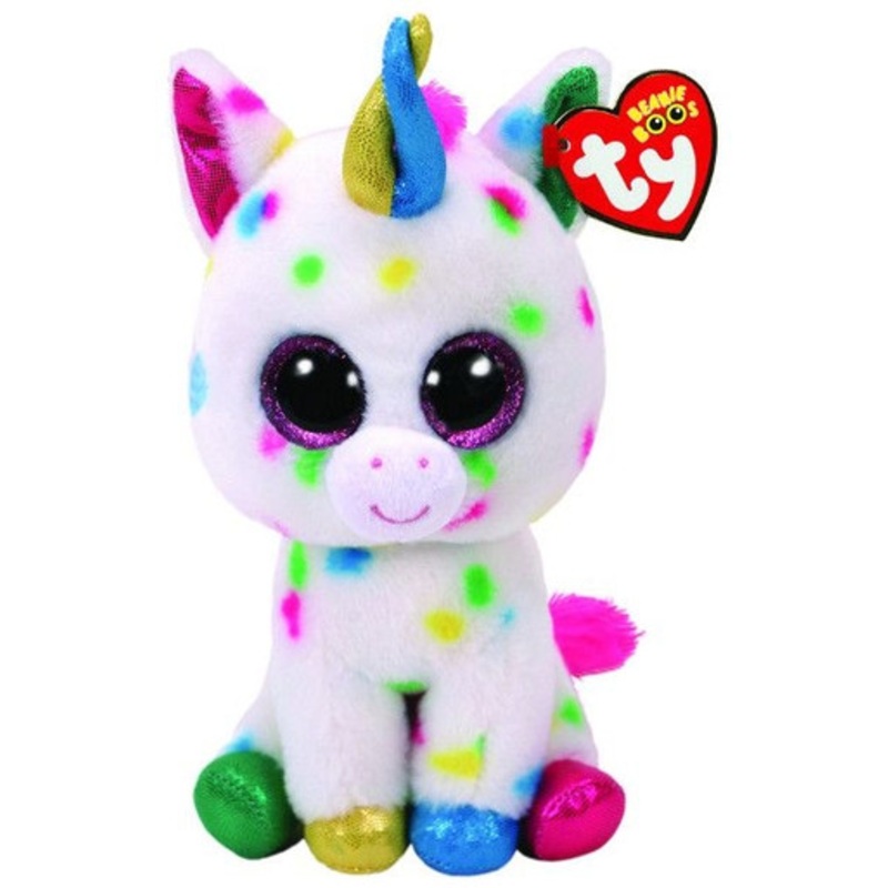 TY Beanie Boos Regular – Harmonie Speckle Unicorn