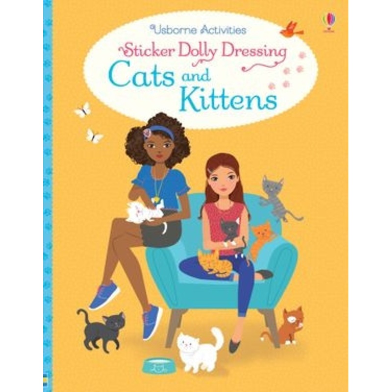 Usborne – Sticker Dolly Dressing – Cats and Kittens