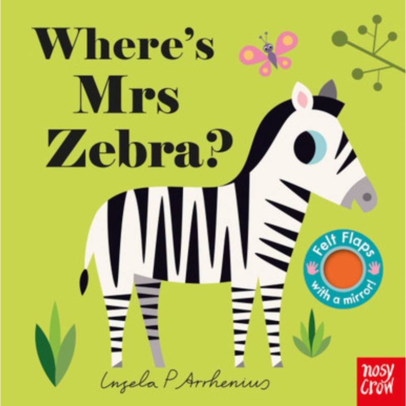 Wheres Mrs Zebra? Board Book