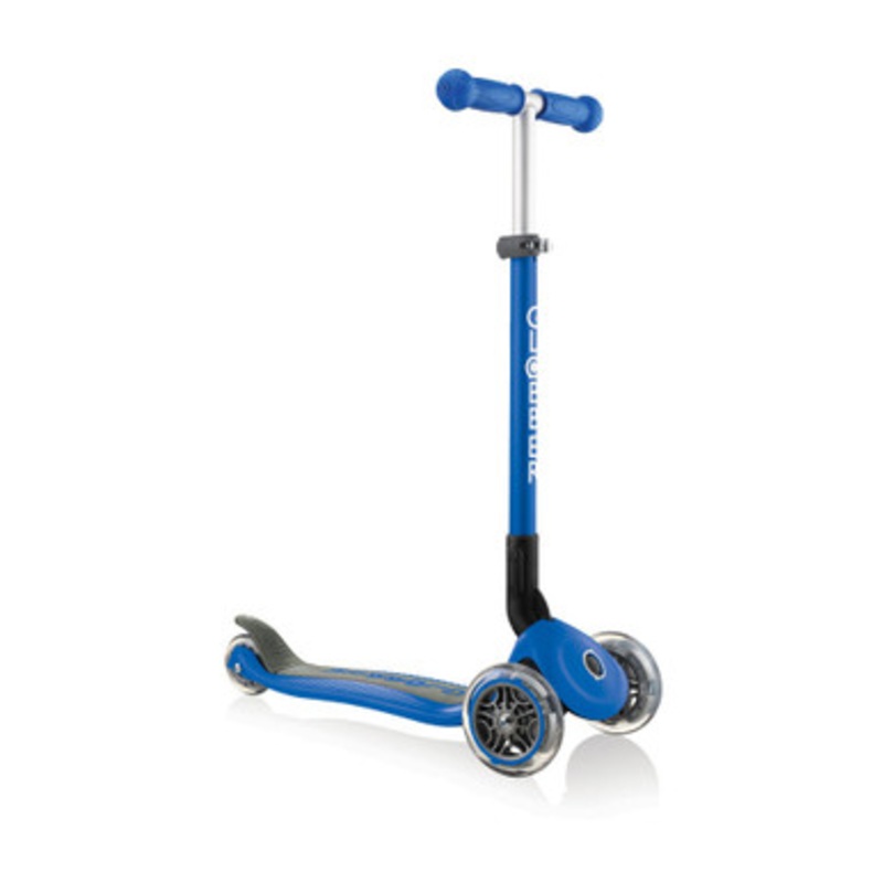 Globber 3 Wheel PRIMO FOLDABLE Scooter -Navy Blue
