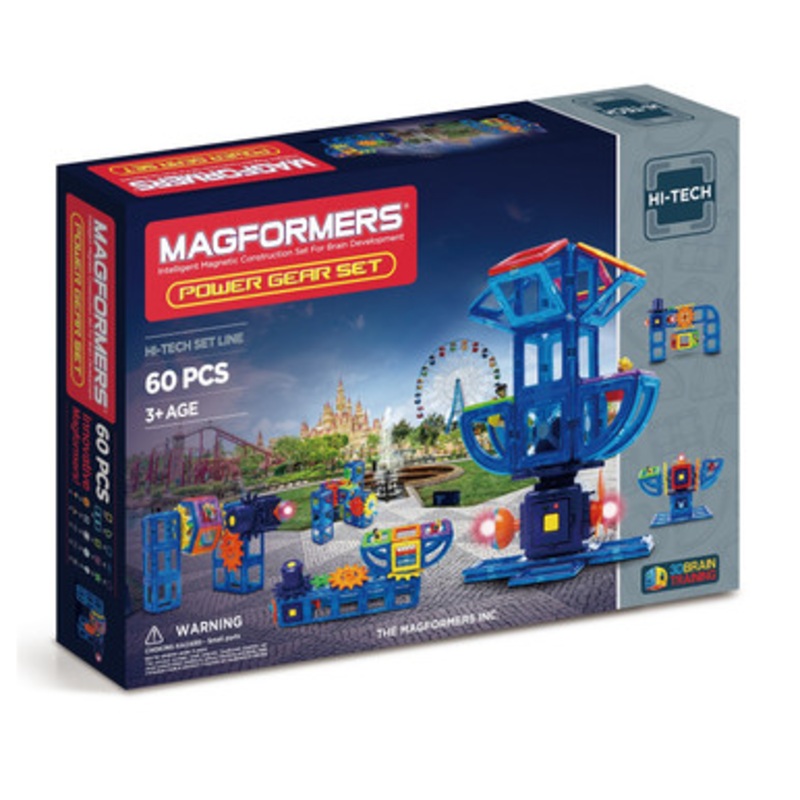 Magformers Power Gear Set – 60pcs