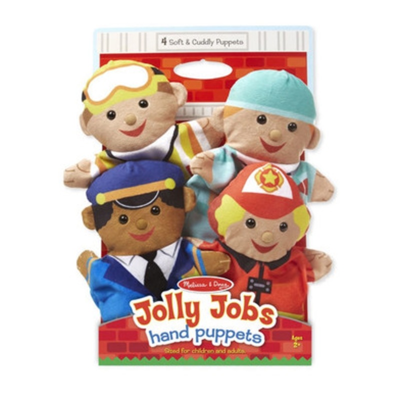 Melissa & Doug Hand Puppets – Jolly Helpers