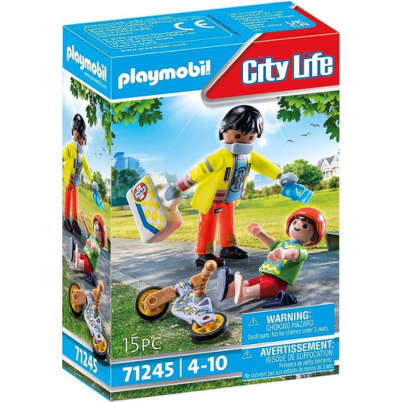 Playmobil City Life – Paramedic with Patient 71245