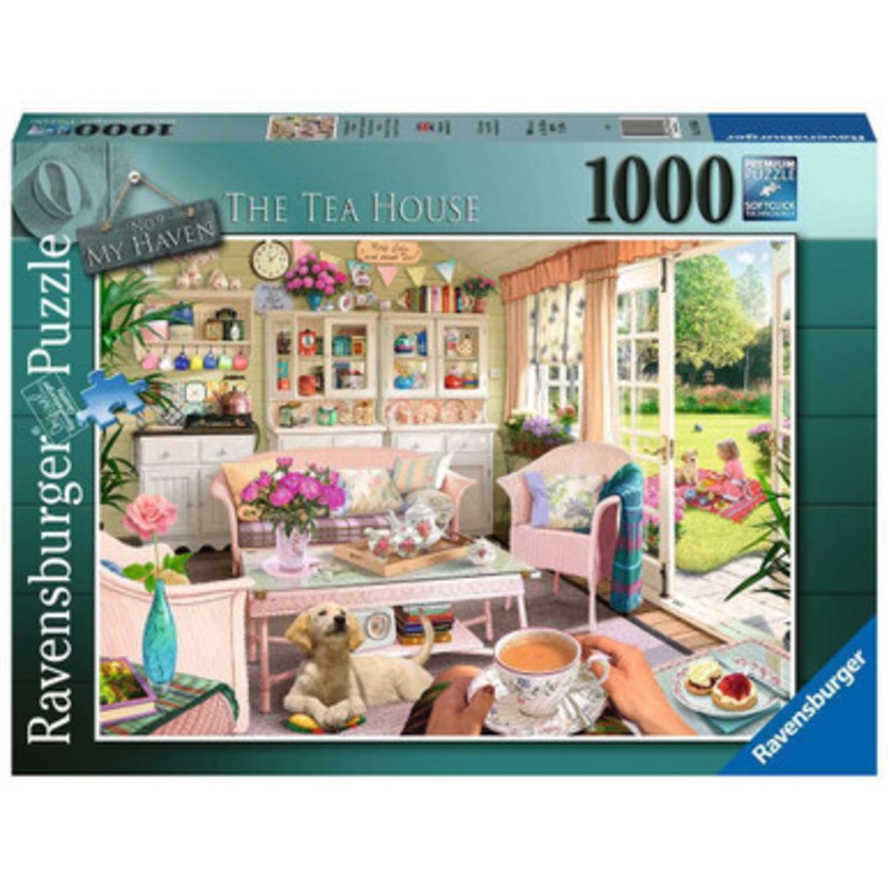 Ravensburger 1000pc – My Haven No. 9 The Tea ShedPuzzle