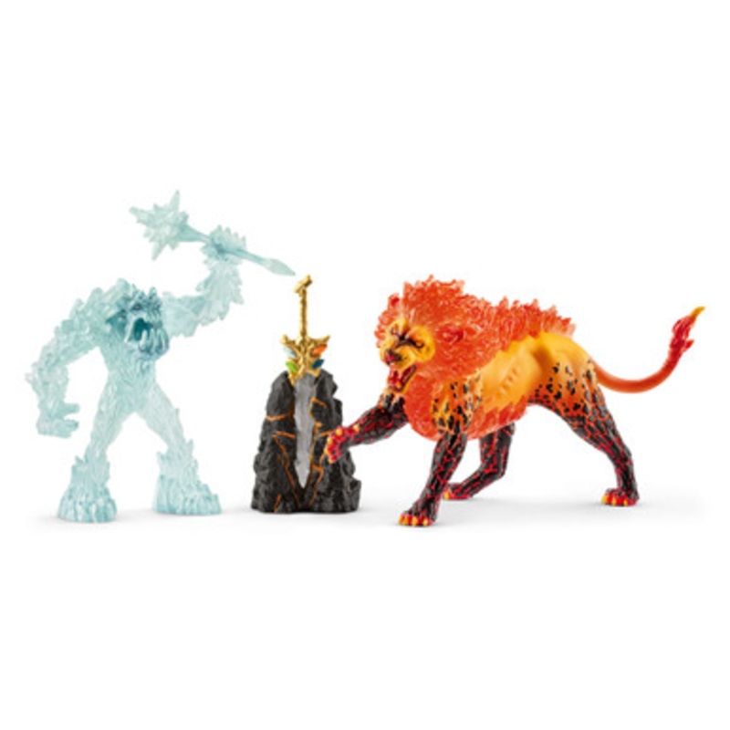 Schleich Eldrador – Battle for the Superweapon  Frost Monster vs. Fire Lion 42455